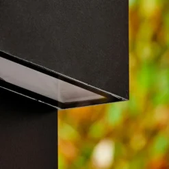 hofstein Borne lumineuse Spidern LED Noir, 1 lumière