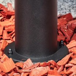 Suspension Verre Fumé-hofstein Borne lumineuse Sumalao Noir, 1 lumière