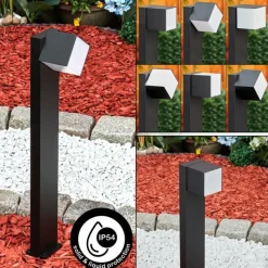 hofstein Borne lumineuse Swanek LED Noir, 1 lumière