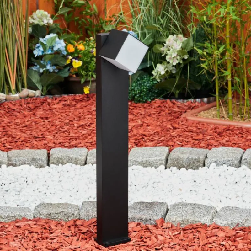 hofstein Borne lumineuse Swanek LED Noir, 1 lumière