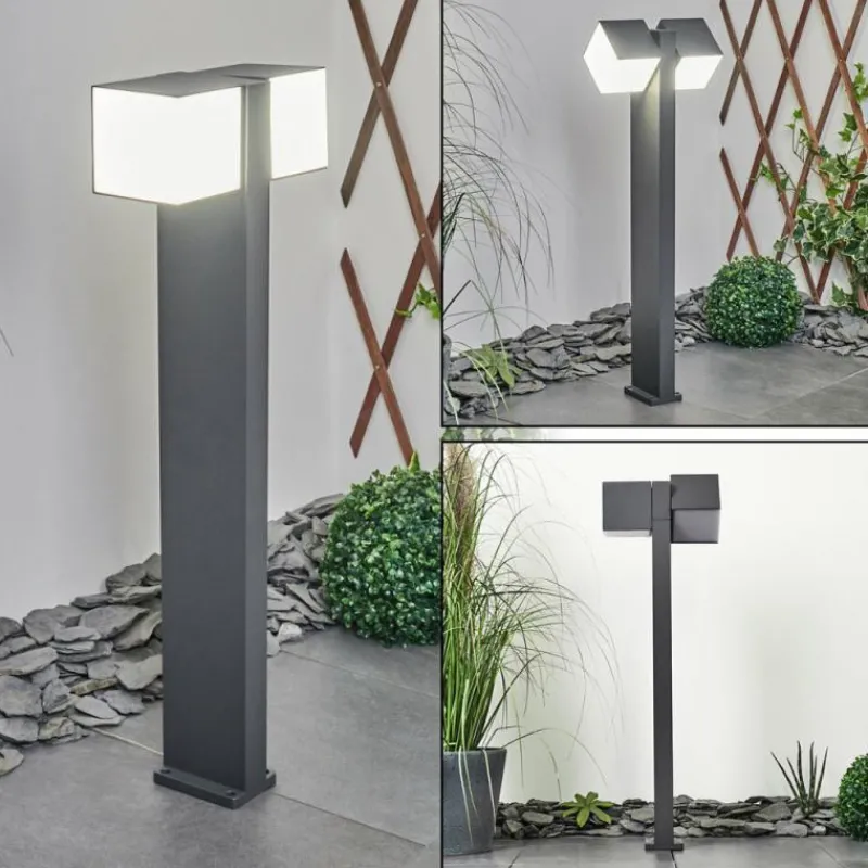 hofstein Borne lumineuse Swanek LED Anthracite, 1 lumière