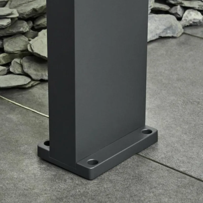 hofstein Borne lumineuse Swanek LED Anthracite, 1 lumière