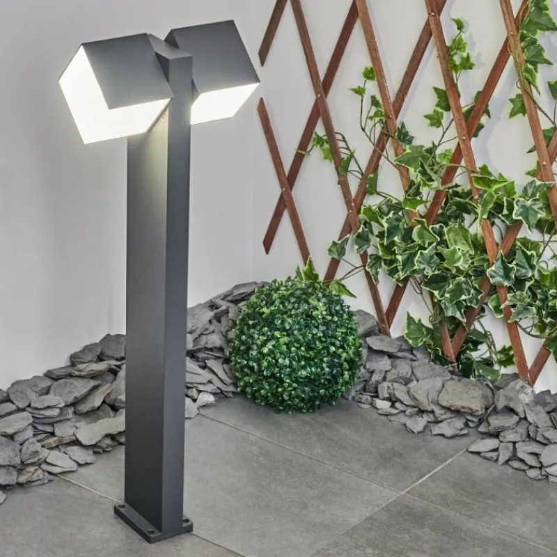 hofstein Borne lumineuse Swanek LED Anthracite, 1 lumière