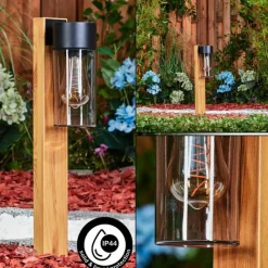 Suspension Verre Fumé-hofstein Borne lumineuse Tabary Écru, 1 lumière