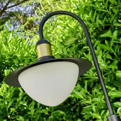 hofstein Borne lumineuse Theux Noir, 1 lumière