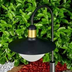 hofstein Borne lumineuse Theux Noir, 1 lumière