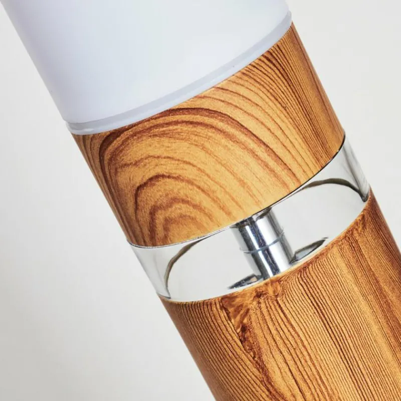 hofstein Borne lumineuse Tise Brun, Couleur bois, 2 lumières