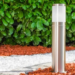 hofstein Borne lumineuse TOLSONA Acier inoxydable, 1 lumière