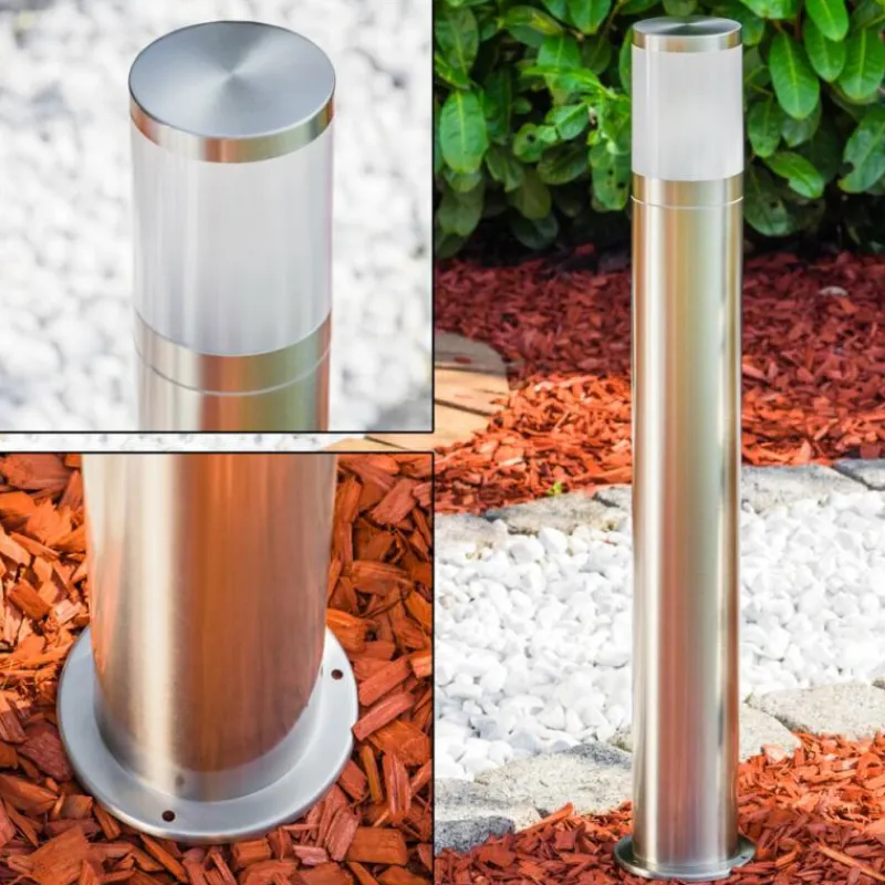 hofstein Borne lumineuse TOLSONA Acier inoxydable, 1 lumière