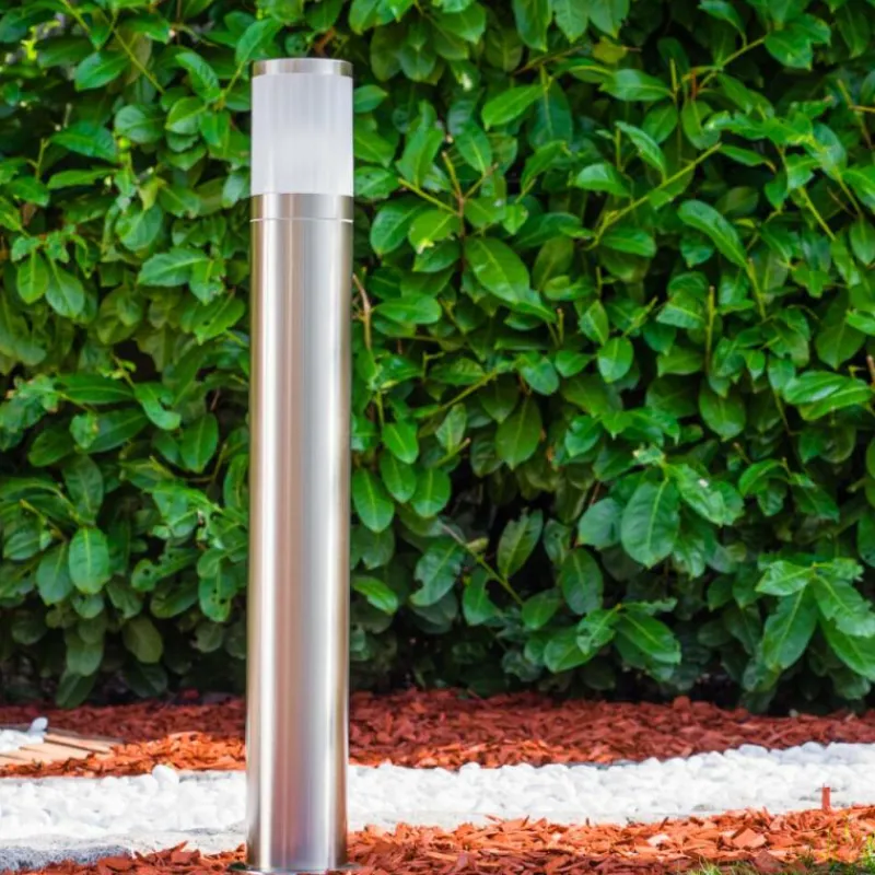 hofstein Borne lumineuse TOLSONA Acier inoxydable, 1 lumière