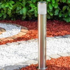 hofstein Borne lumineuse TOLSONA Acier inoxydable, 1 lumière