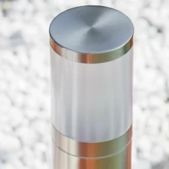 hofstein Borne lumineuse TOLSONA Acier inoxydable, 1 lumière