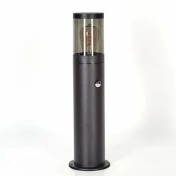 hofstein Borne lumineuse Tolsona Noir, 1 lumière, Détecteur de mouvement