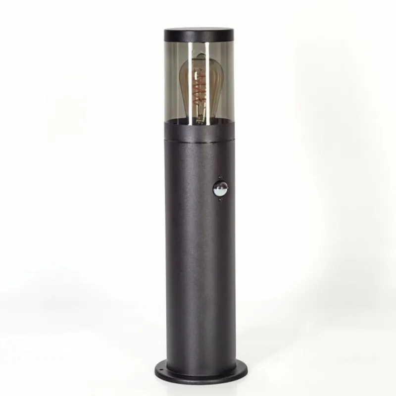 hofstein Borne lumineuse Tolsona Noir, 1 lumière, Détecteur de mouvement