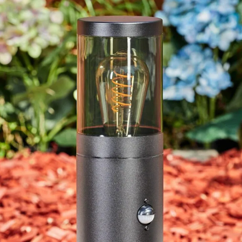 hofstein Borne lumineuse Tolsona Noir, 1 lumière, Détecteur de mouvement