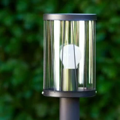 hofstein Borne lumineuse Torsa Noir, 1 lumière