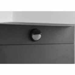 Luminaires Trio Borne lumineuse Trio Nestos LED Anthracite, 1 lumière, Détecteur de mouvement