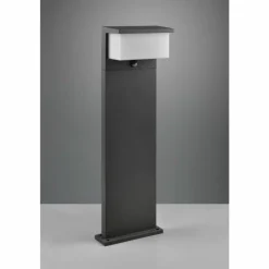 Luminaires Trio Borne lumineuse Trio Nestos LED Anthracite, 1 lumière, Détecteur de mouvement