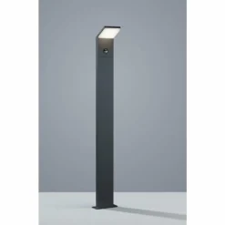 Luminaires Trio Borne lumineuse Trio PEARL LED Anthracite, 1 lumière, Détecteur de mouvement
