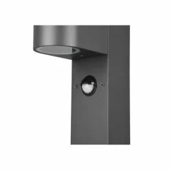 Luminaires Trio Borne lumineuse Trio Roya Anthracite, 1 lumière, Détecteur de mouvement