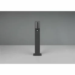 Luminaires Trio Borne lumineuse Trio Roya Anthracite, 1 lumière, Détecteur de mouvement