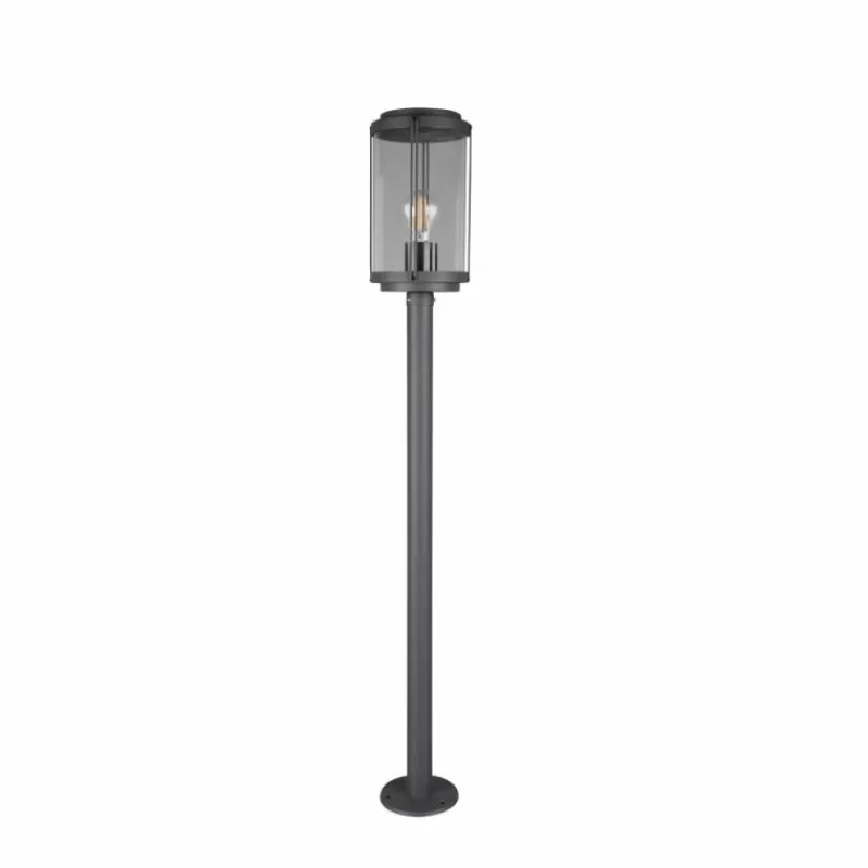 Lampes Vintages & Rétros-Luminaires Trio Borne lumineuse Trio Tanaro Anthracite, 1 lumière