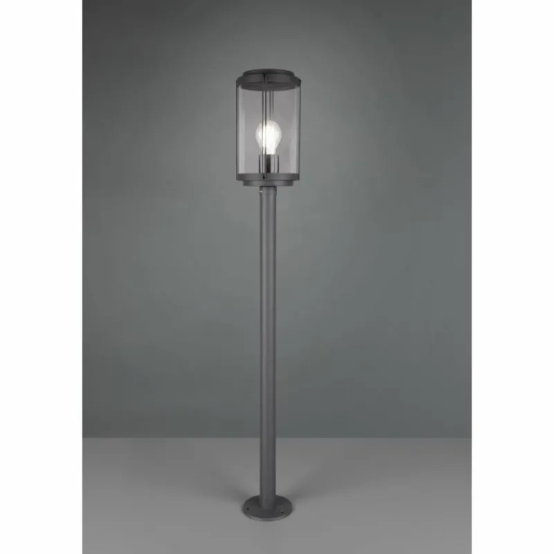 Lampes Vintages & Rétros-Luminaires Trio Borne lumineuse Trio Tanaro Anthracite, 1 lumière