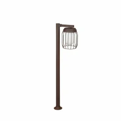 Luminaires Trio Borne lumineuse Trio Tuela Rouille, 1 lumière