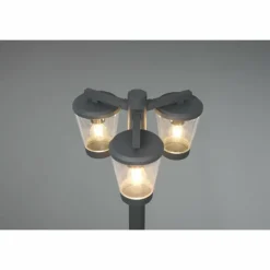 Luminaires Trio Borne lumineuse Trio-Leuchten Cavado Anthracite, 3 lumières