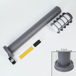 hofstein Borne lumineuse Tunes Anthracite, 1 lumière