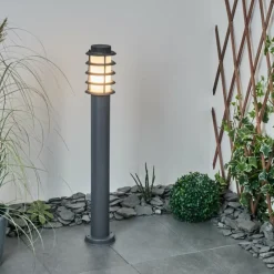 hofstein Borne lumineuse Tunes Anthracite, 1 lumière