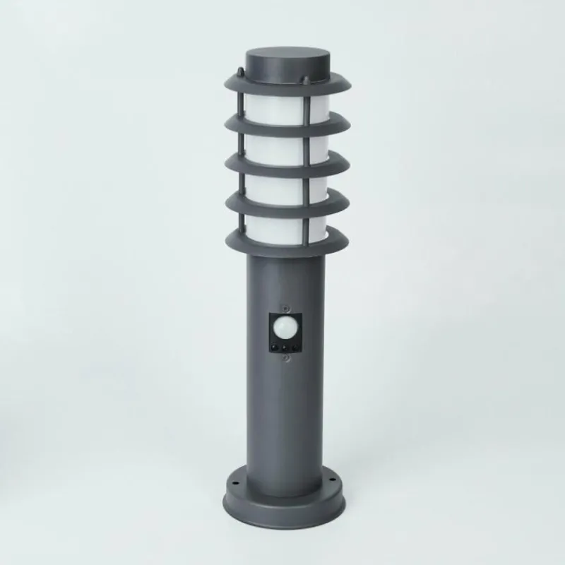 hofstein Borne lumineuse Tunes Anthracite, 1 lumière, Détecteur de mouvement