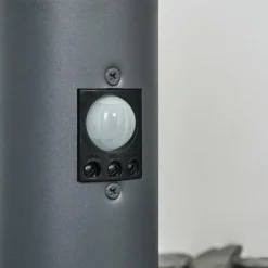 hofstein Borne lumineuse Tunes Anthracite, 1 lumière, Détecteur de mouvement