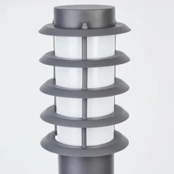 hofstein Borne lumineuse Tunes Anthracite, 1 lumière, Détecteur de mouvement