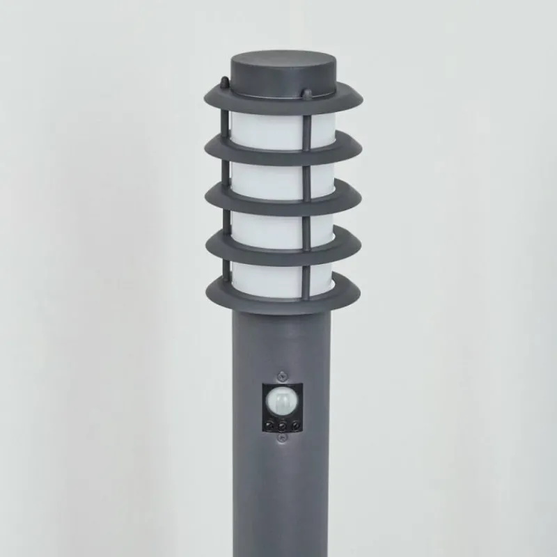 hofstein Borne lumineuse Tunes Anthracite, 1 lumière, Détecteur de mouvement