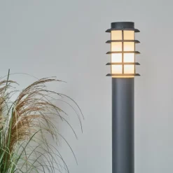 hofstein Borne lumineuse Tunes Anthracite, 1 lumière