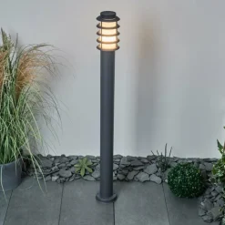 hofstein Borne lumineuse Tunes Anthracite, 1 lumière