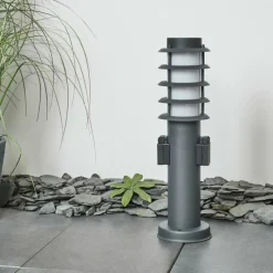 hofstein Borne lumineuse Tunes Anthracite, 1 lumière