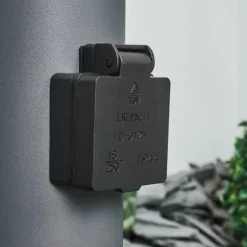 hofstein Borne lumineuse Tunes Anthracite, 1 lumière