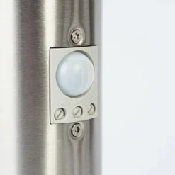 hofstein Borne lumineuse Tunes Nickel mat, 1 lumière, Détecteur de mouvement