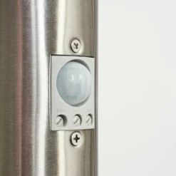 hofstein Borne lumineuse Tunes Nickel mat, 1 lumière, Détecteur de mouvement