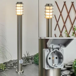 hofstein Borne lumineuse Tunes Nickel mat, 1 lumière