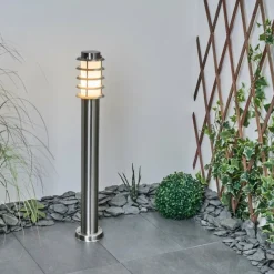 hofstein Borne lumineuse Tunes Nickel mat, 1 lumière