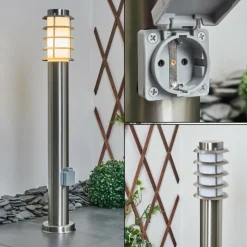 hofstein Borne lumineuse Tunes Nickel mat, 1 lumière