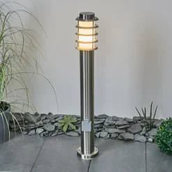 hofstein Borne lumineuse Tunes Nickel mat, 1 lumière