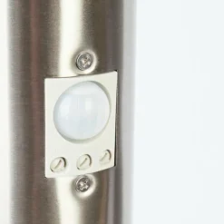 hofstein Borne lumineuse Tunes Nickel mat, 1 lumière, Détecteur de mouvement