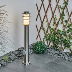 hofstein Borne lumineuse Tunes Nickel mat, 1 lumière