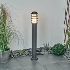 hofstein Borne lumineuse Tunes Nickel mat, 1 lumière