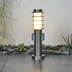hofstein Borne lumineuse Tunes Nickel mat, 1 lumière