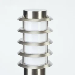 hofstein Borne lumineuse Tunes Nickel mat, 1 lumière, Détecteur de mouvement